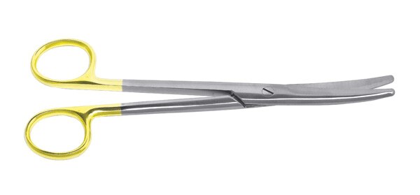 Mayo Scissor 6.75'' CurvedCarbide product image
