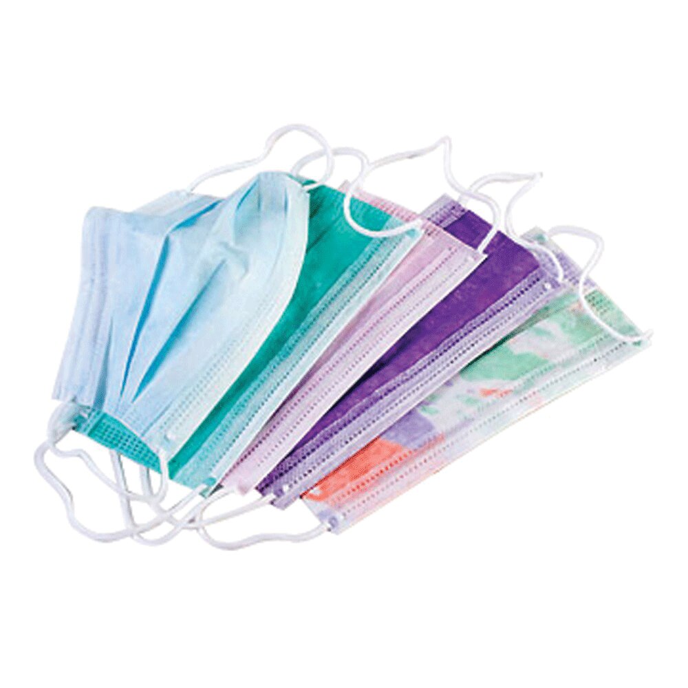 Extra-Safe Ear-Loop Masks Lt. Pink 50/Box, 5330E-LP product image