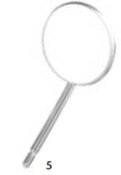 Miltex Mirror Magnifying SS #5