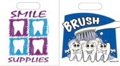Small "Smile Supplies" Patient Bags 7.5 x 9" 250/Pk