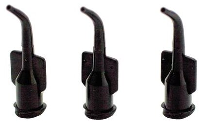 Volu-Flo Delivery Tips, 18 Ga, Opaque Black, 100/Pk, 321100 thumbnail 5