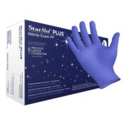 StarMed Plus PF Nitrile Gloves Medium 300/Bx