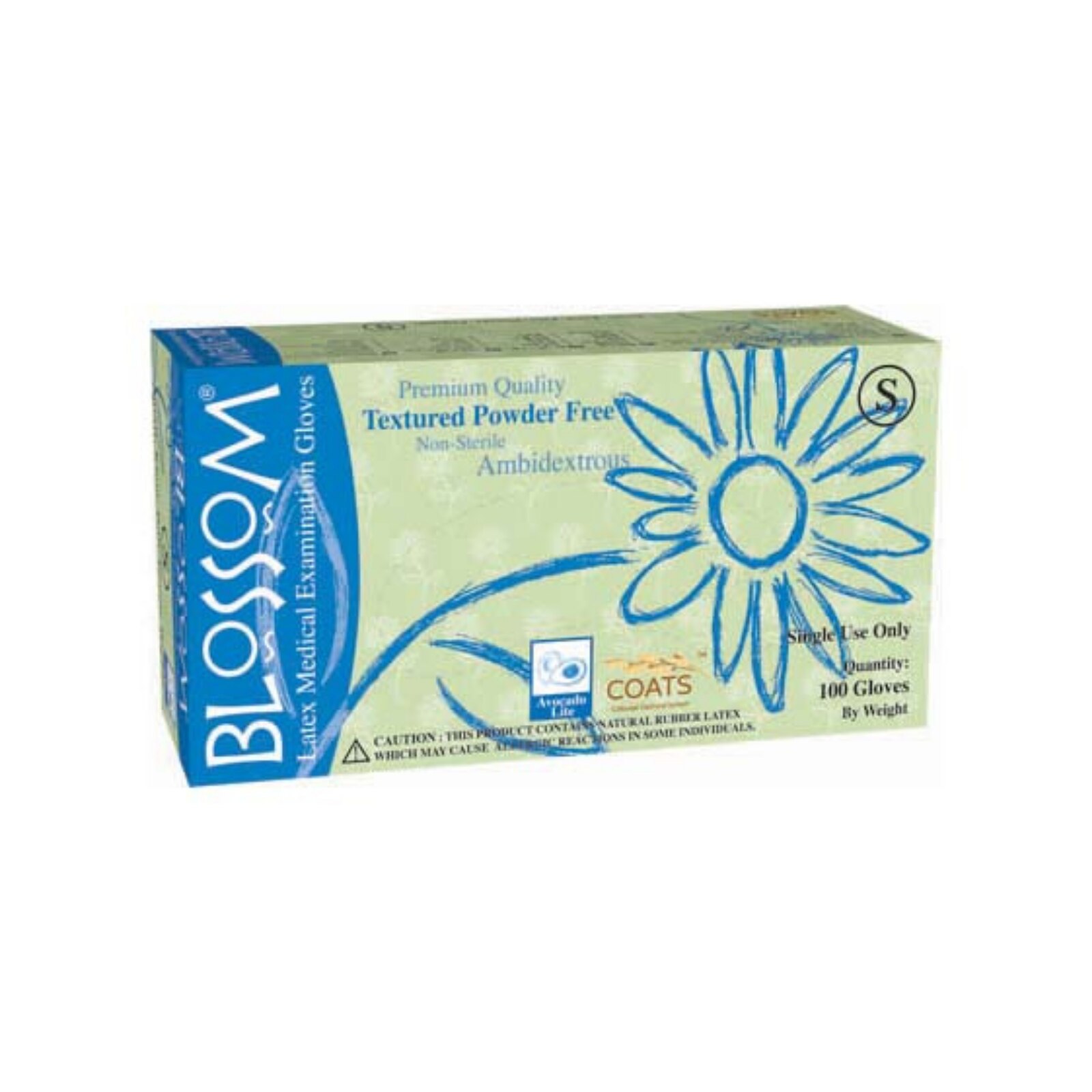 Blossom PF Latex Glove Large 100/Bx product image
