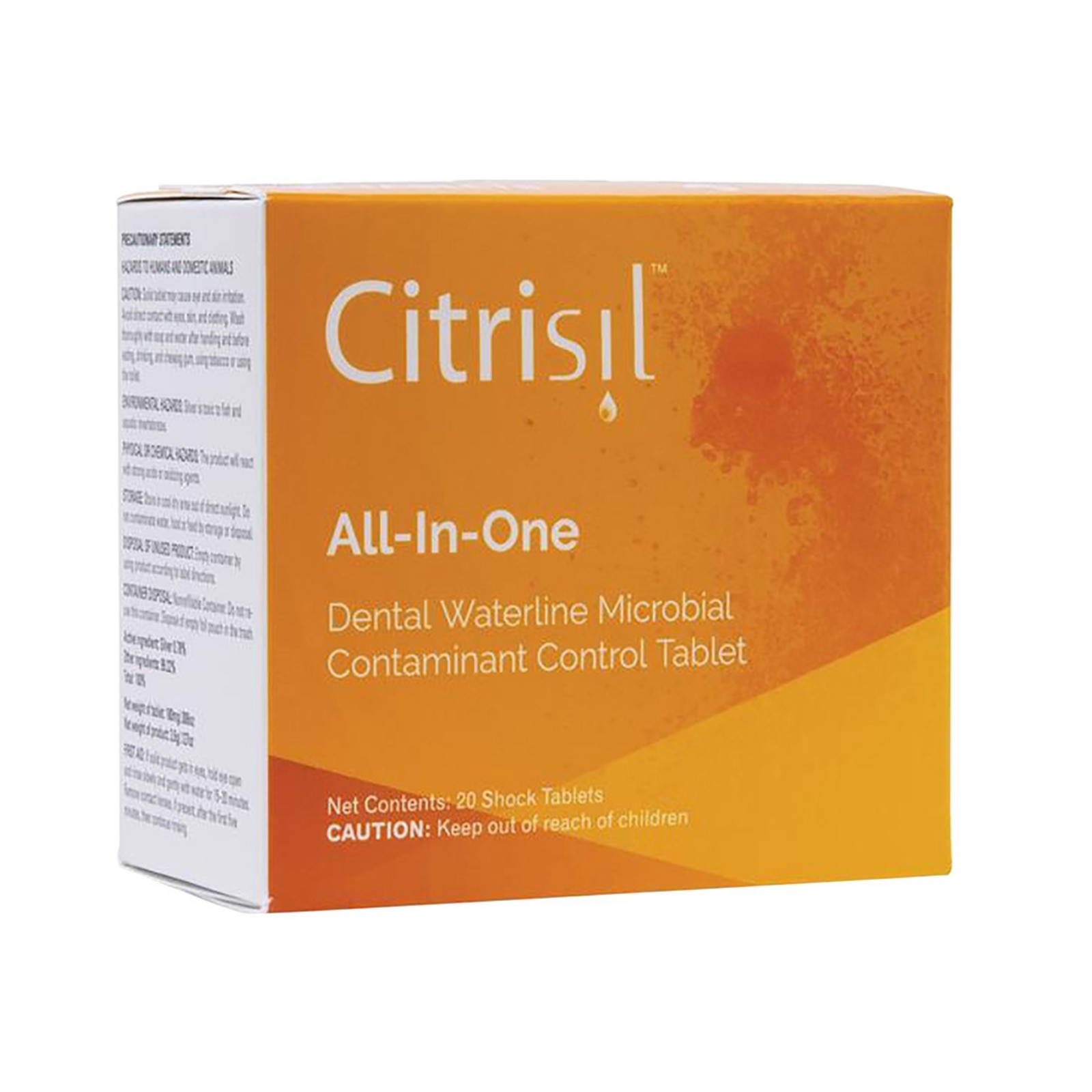 CitriSil Dental Waterline Cleaner, Shock Tablets, 20/Pk, ECS-20 thumbnail 9