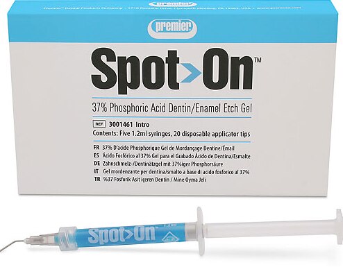 Spot-On Etching Gel, 37% Phosphoric Acid, Bulk Kit, 12 g, 1/Pk, 3001460 product image