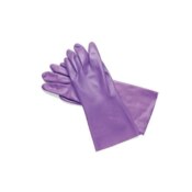 Nitrile Utility Gloves Purple Size-9 Large 3pr/Pk