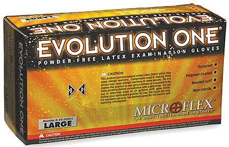 MICROFLEX Evolution One Exam Gloves X-Large Standard Natural Non-Sterile product image
