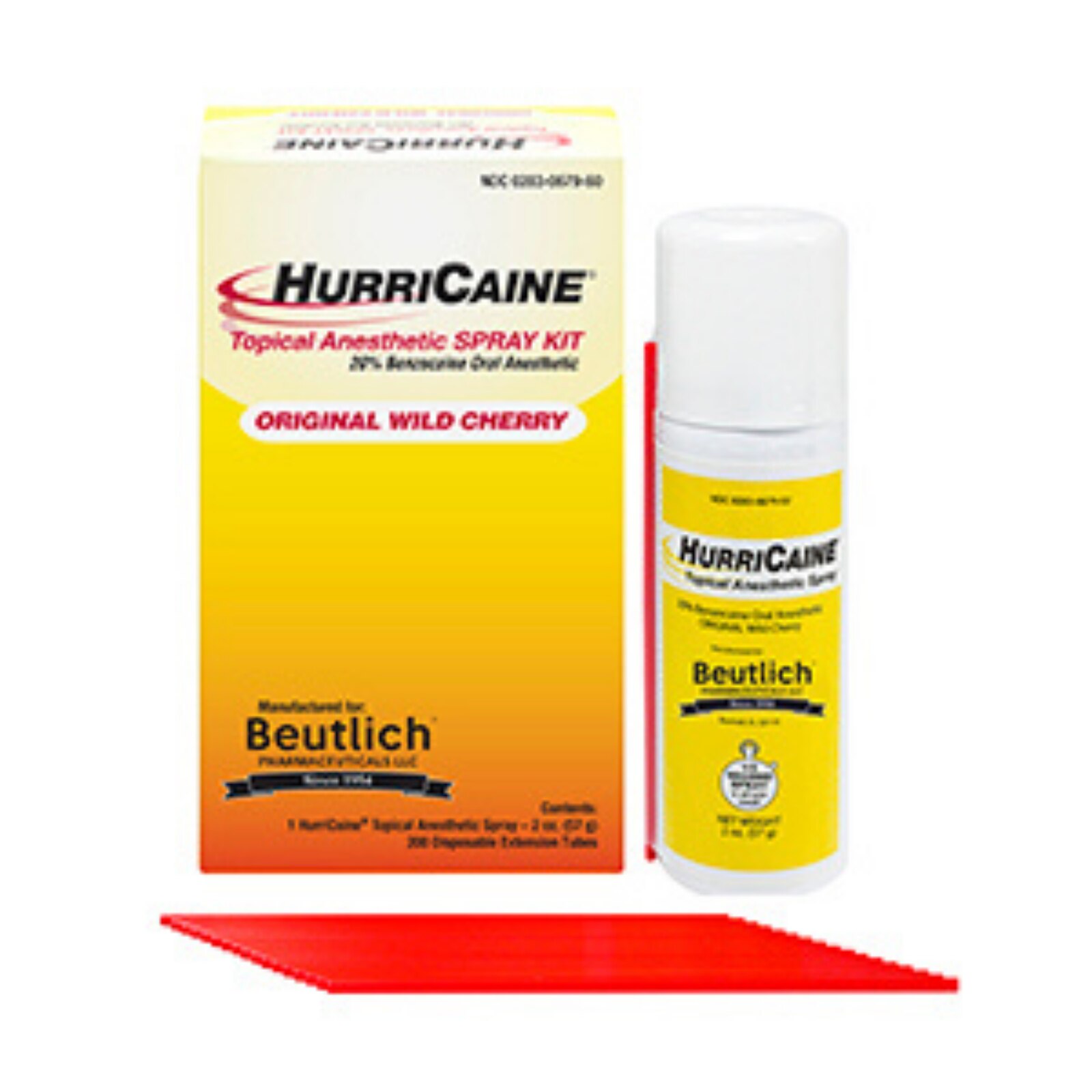 Hurricaine Topical Spray Kit w/200 Tubes product image