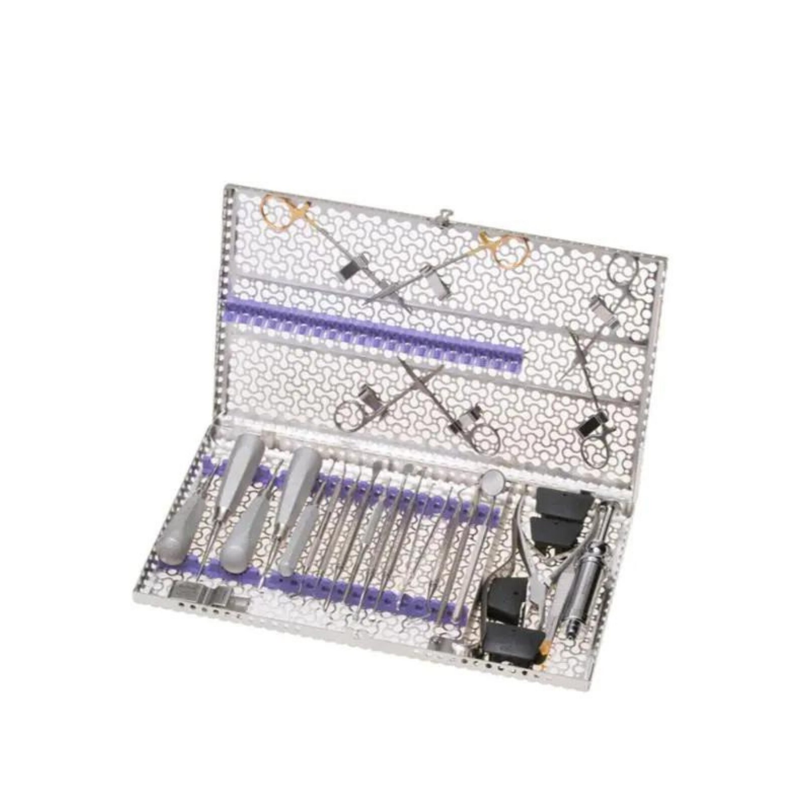 IMS Infinity Series Oral Surgery Cassette Stainless Steel Prpl 12 Instruments Ea thumbnail 6