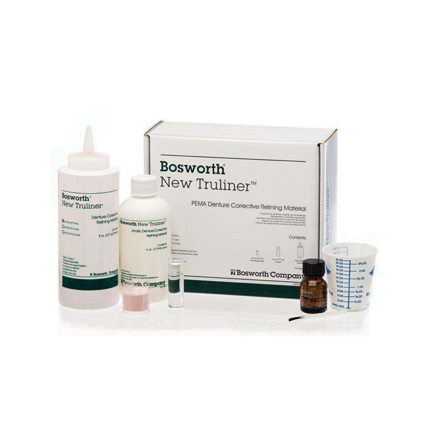 New Truliner PEMA Denture Corrective Relining Material Clear Standard Kit thumbnail 3