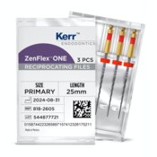 ZenFlex ONE Reciprocating NiTi File 25mm 3/Pk Primary