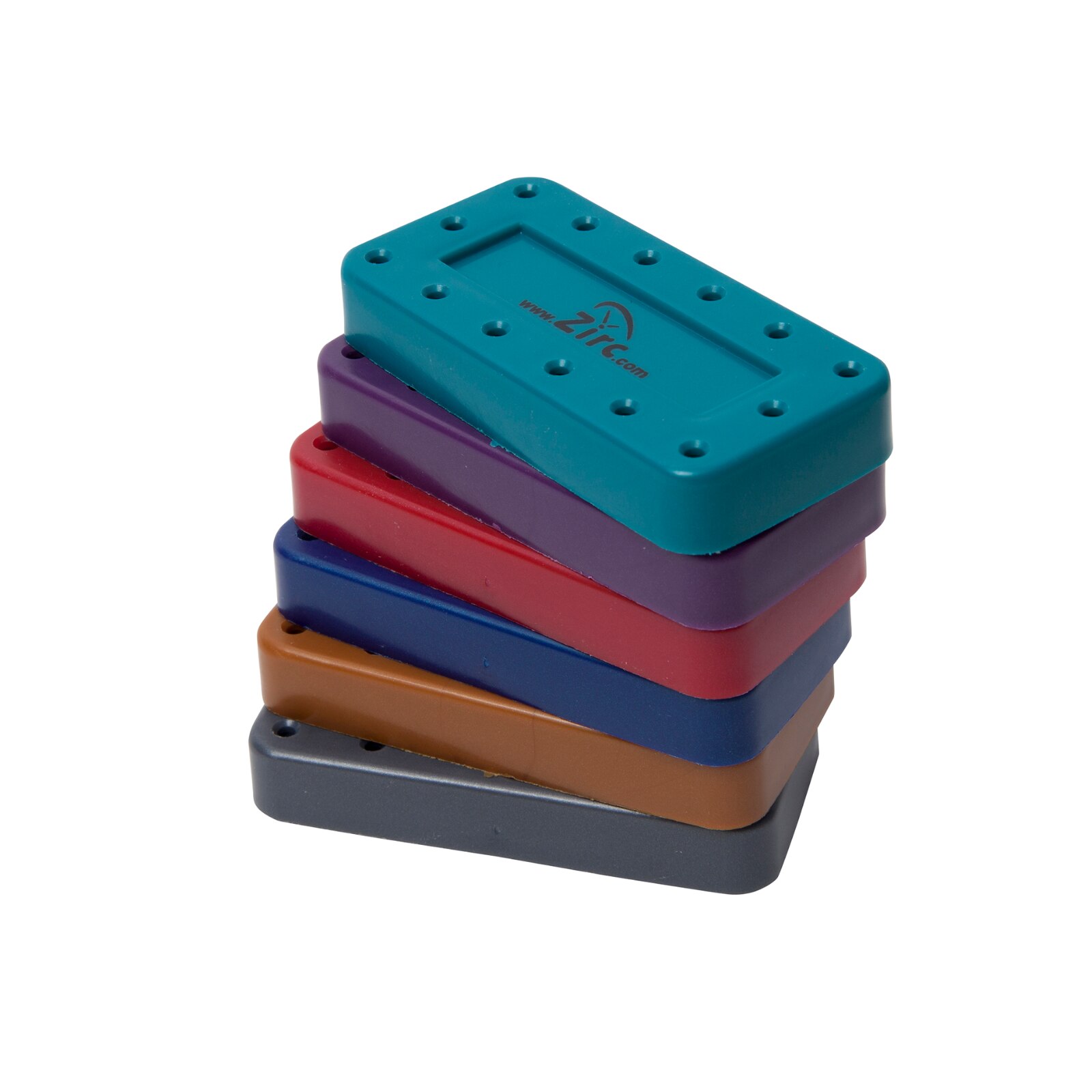 Magnetic Bur Block, 14-Hole, Green, 1/Pk, 50Z403D thumbnail 10