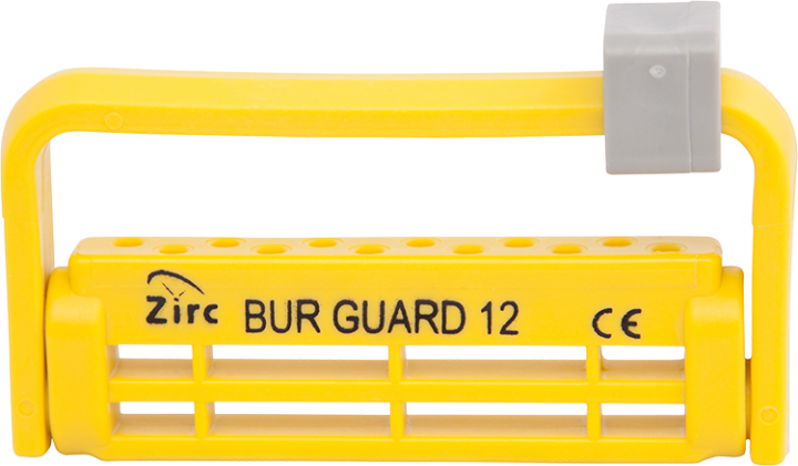Steri-Bur Guard Plastic Bur Block, 12-Hole, Neon Yellow, 1/Pk, 50Z406O thumbnail 9