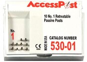 Accesspost Refill #1 Red 10/Bx