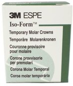 3M Iso-Form Temporary Molar Crowns, U69, Upper Left First Molar, 5 Crowns