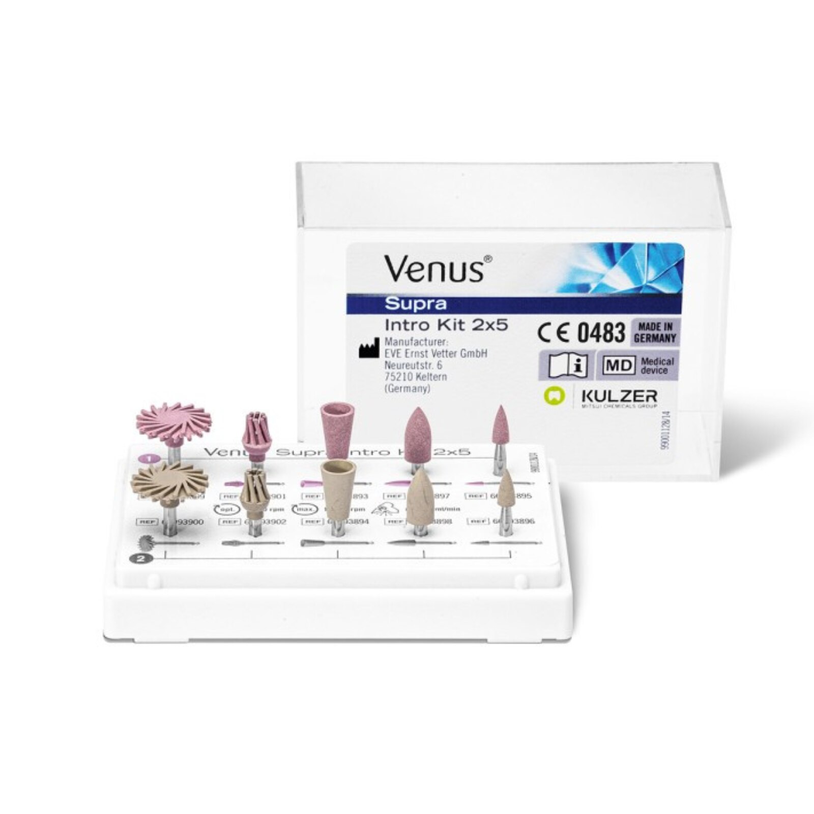 Venus Supra High Gloss Polisher Introductory Kit Ea product image