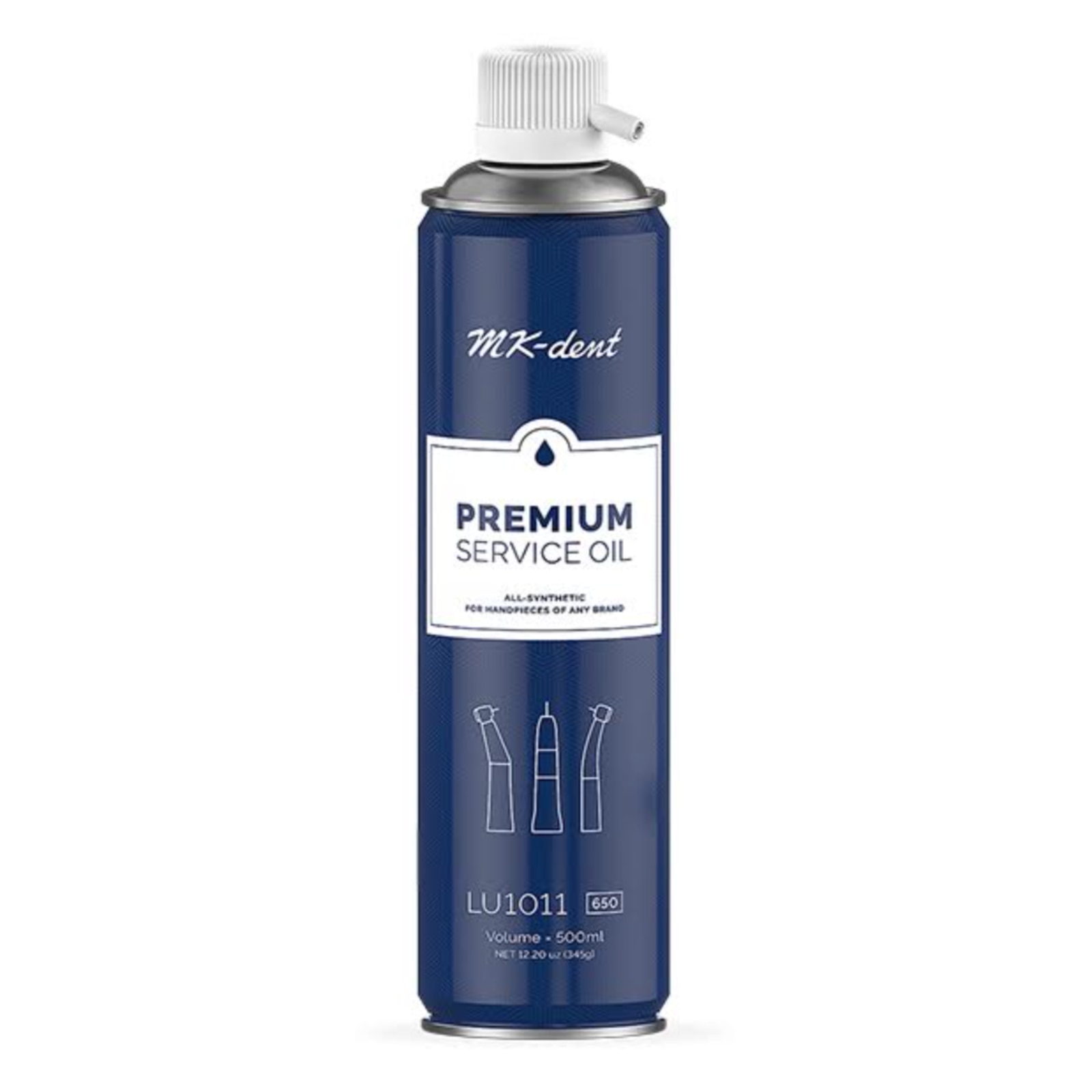 KaVo Type, Universal Care Oil Spray, without Nozzle, 500 ml, 1/Pk thumbnail 2