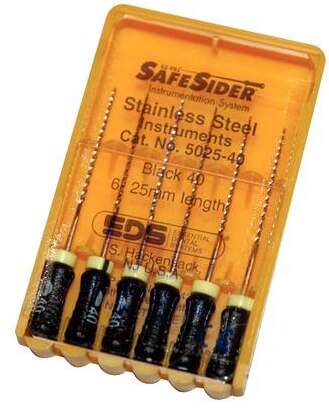 SafeSider Stainless-Steel Hand Reamers, 25 mm, 0.02 Taper, # 40, White, 6/Pk, 5025-40 thumbnail 10