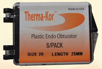 Therma-Kor Plastic Obturator 25mm 6/Pk #40 product image