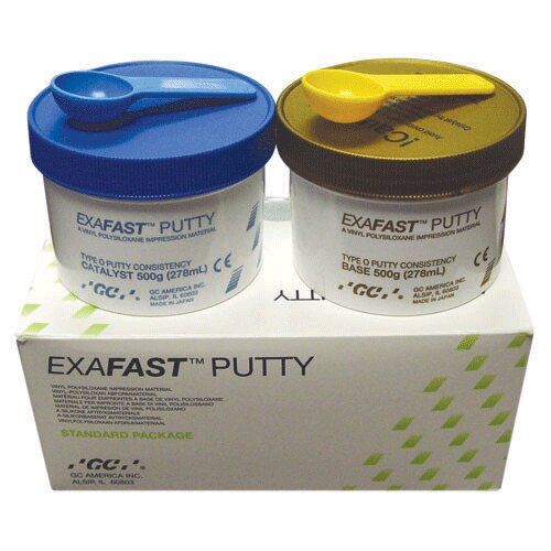 Exafast NDS Impression Material Putty Clinic Pack, 287 ml, Green, 1/Pk thumbnail 7