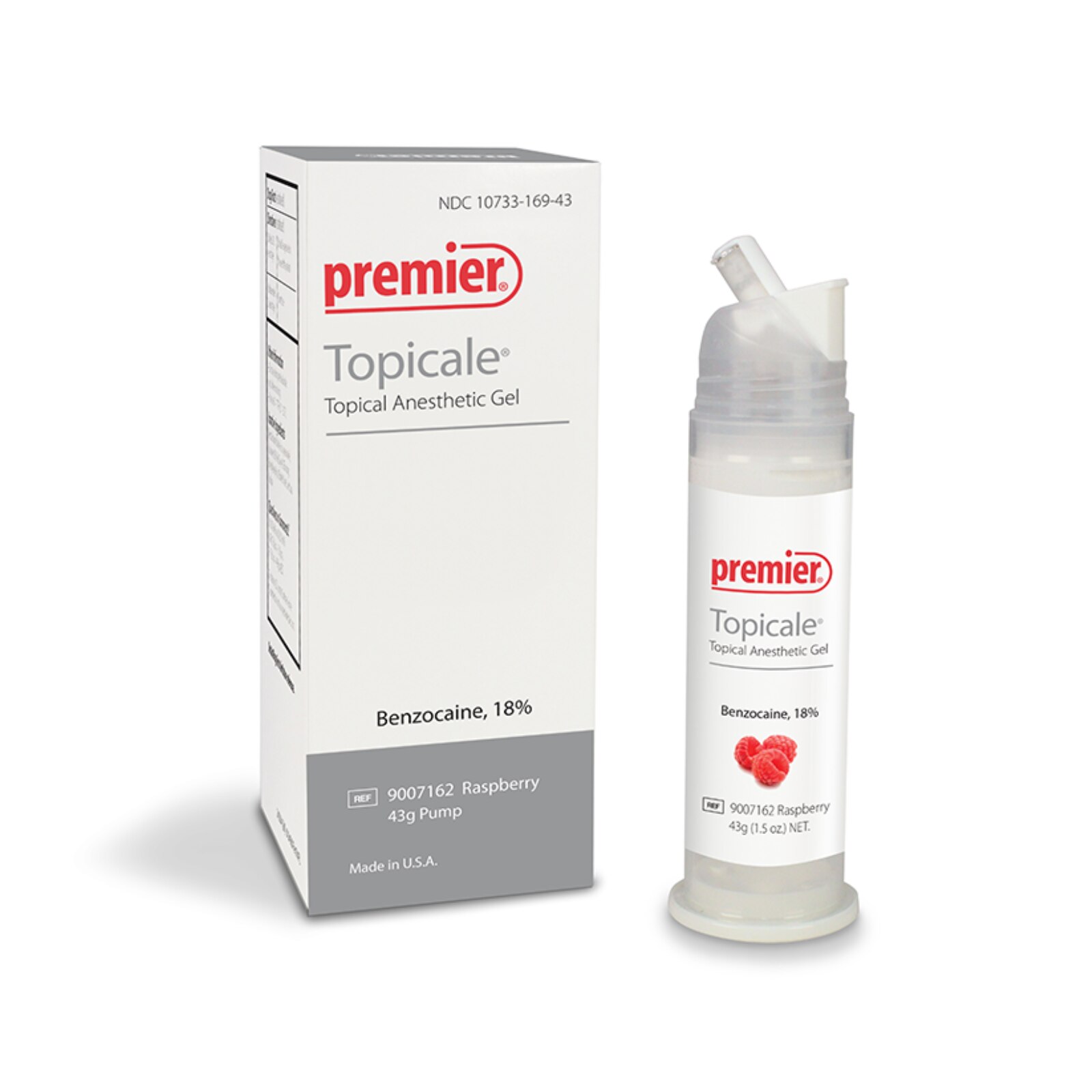 Topicale Topical Anesthetic Gel Raspberry Pump Ea product image
