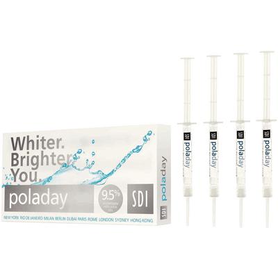 Pola Day Tooth Whitening System, 9.5% Hydrogen Peroxide, Mini Kit, 1.3 g, 4/Pk, 7700104 product image