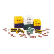Paper Discs Pin Hole Center 7/8" Sand Medium 300/Pk