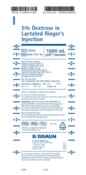 5% Dextrose in Lactated Ringer's Injection 1000mL