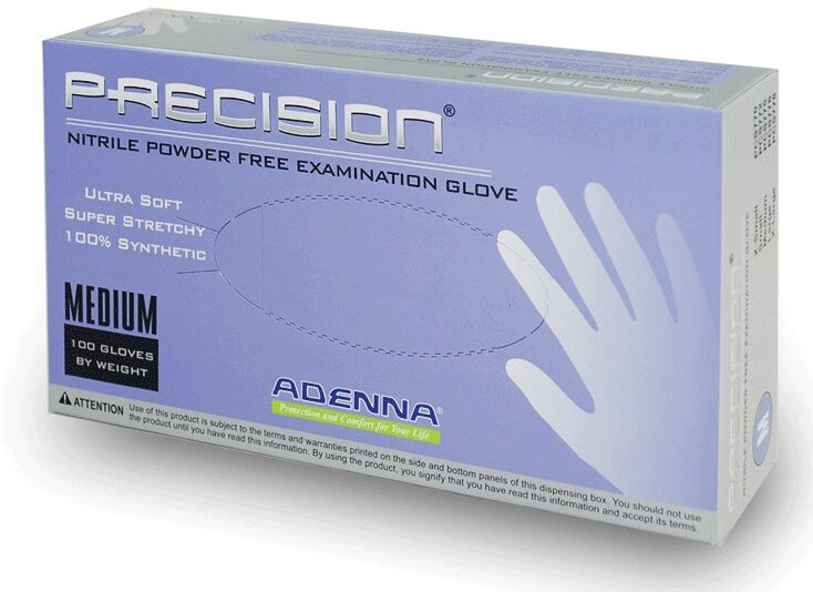 Adenna Precision Nitrile PF LG 100/Bx, PCS776 thumbnail 3