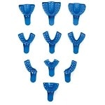 Edentulous Tray Aways Disposable Perforated Impression Trays, # 1 Upper, Small, 12/Pk, 0921600 thumbnail 2