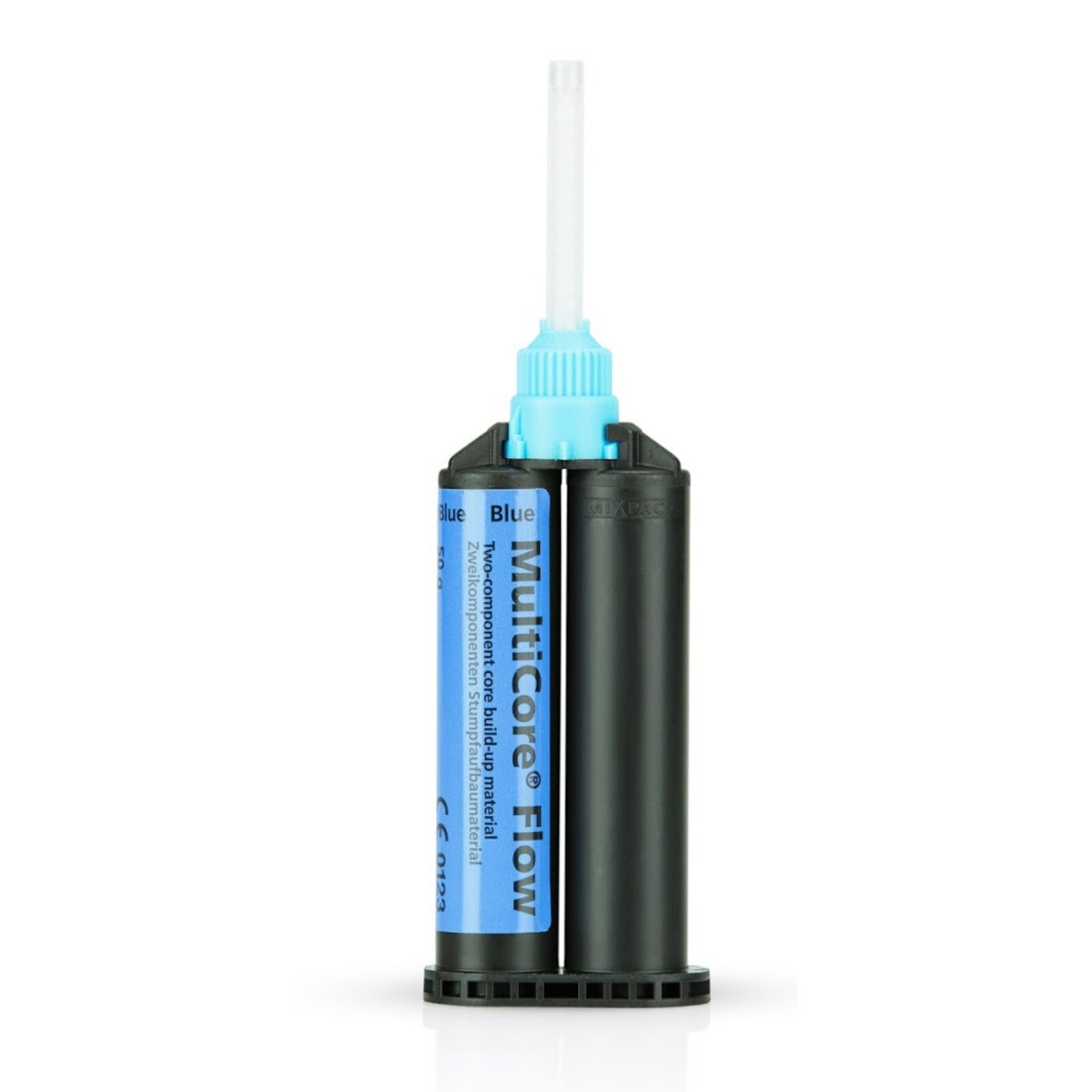 MultiCore Flow Composite Core Build-Up Material, Dual-Cure, Cartridge Refill, 50 g, Blue, 1/Pk, 578915 - MultiCore Flow Composite Core Build-Up Material, Dual-Cure, Cartridge Refill, 50 g, Blue, 1/Pk, 578915 - Image 1
