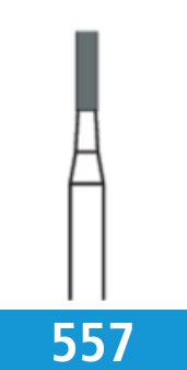 #557 Operative Carbide Bur Flat Fissure Cross Cut FG Pack of 100 product image