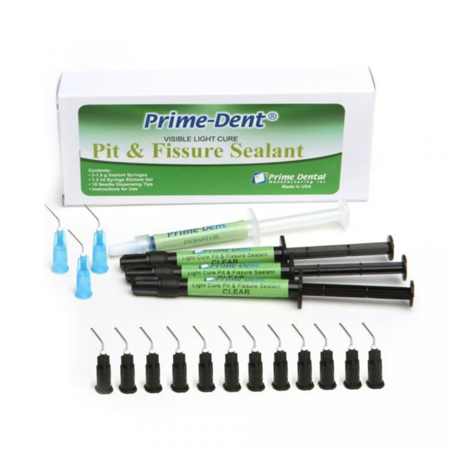 VLC Pit and Fissure Sealant Syringe Kit Clear product image