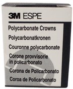 Polycarbonate Crowns 5/Pk 2nd Bicuspid #53