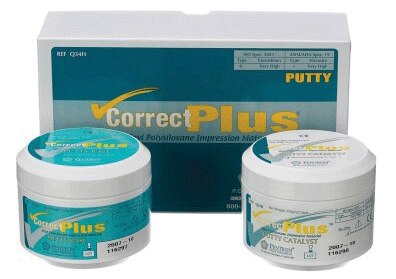 Correct Plus Impression Material, Putty Base and Catalyst, 230 ml, 32/Pk, Q34H thumbnail 6