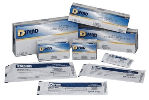 Defend Sterilization Pouch 200/Box 5.25" X 10" product image