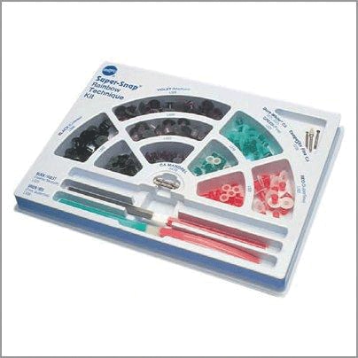 Super-Snap Disk Replacements, Finishing, CA, Double-Sided Grit, Medium, Violet, 50/Pk, L528 thumbnail 6