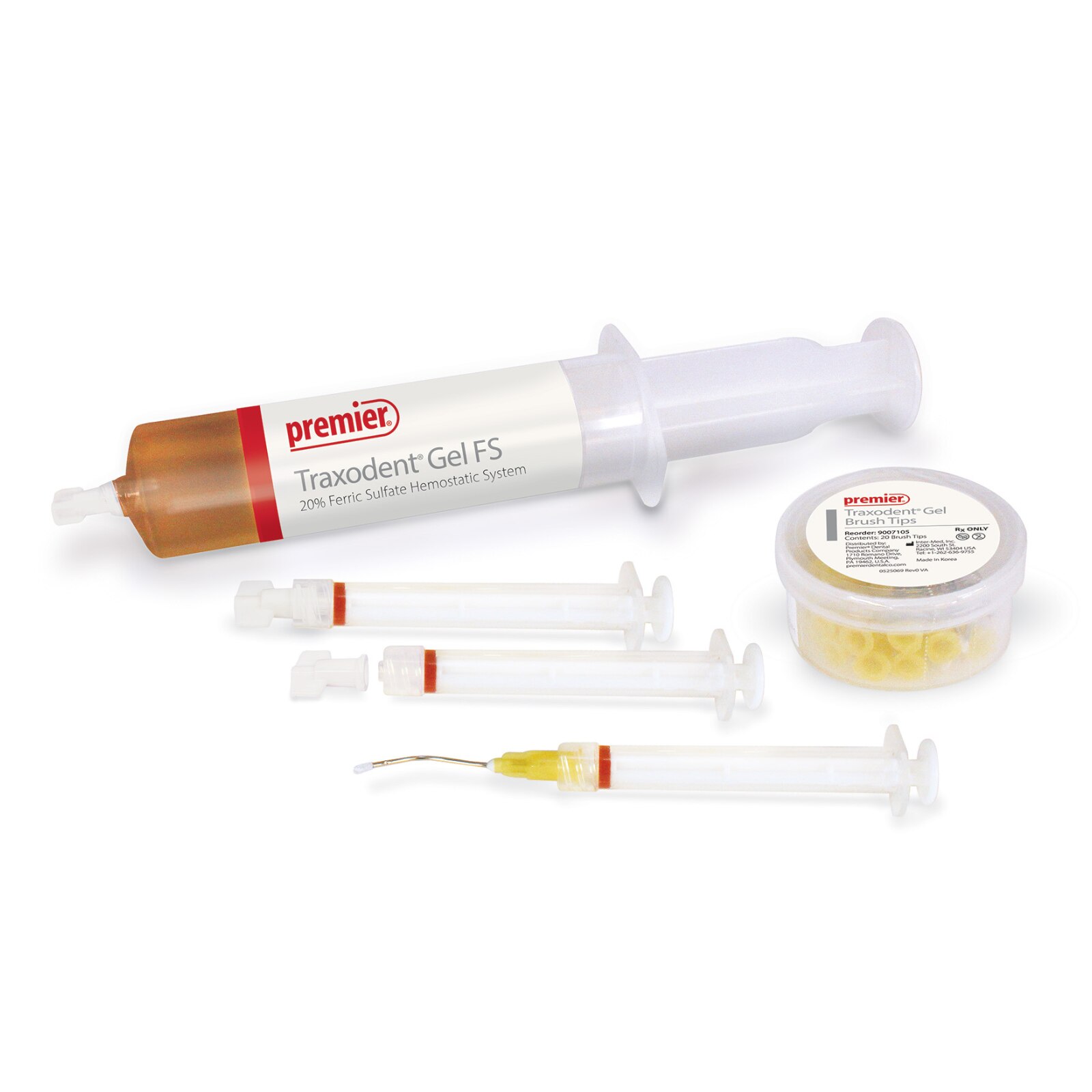 TraxodentÂ® Gel FS Starter Kit 20% Ferric Sulfate Hemostatic System thumbnail 5