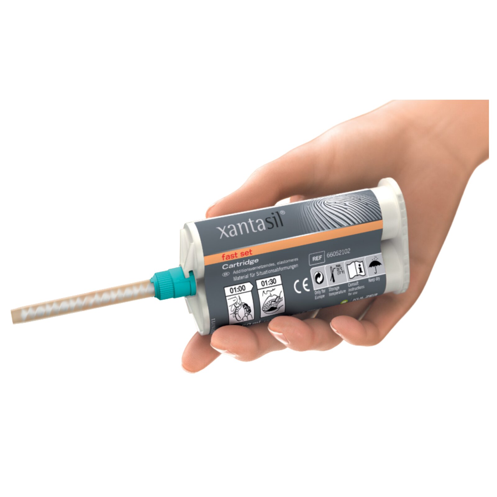 Xantasil Alginate Alternative 50 mL Fast Set Regular Body 50/Pk thumbnail 3