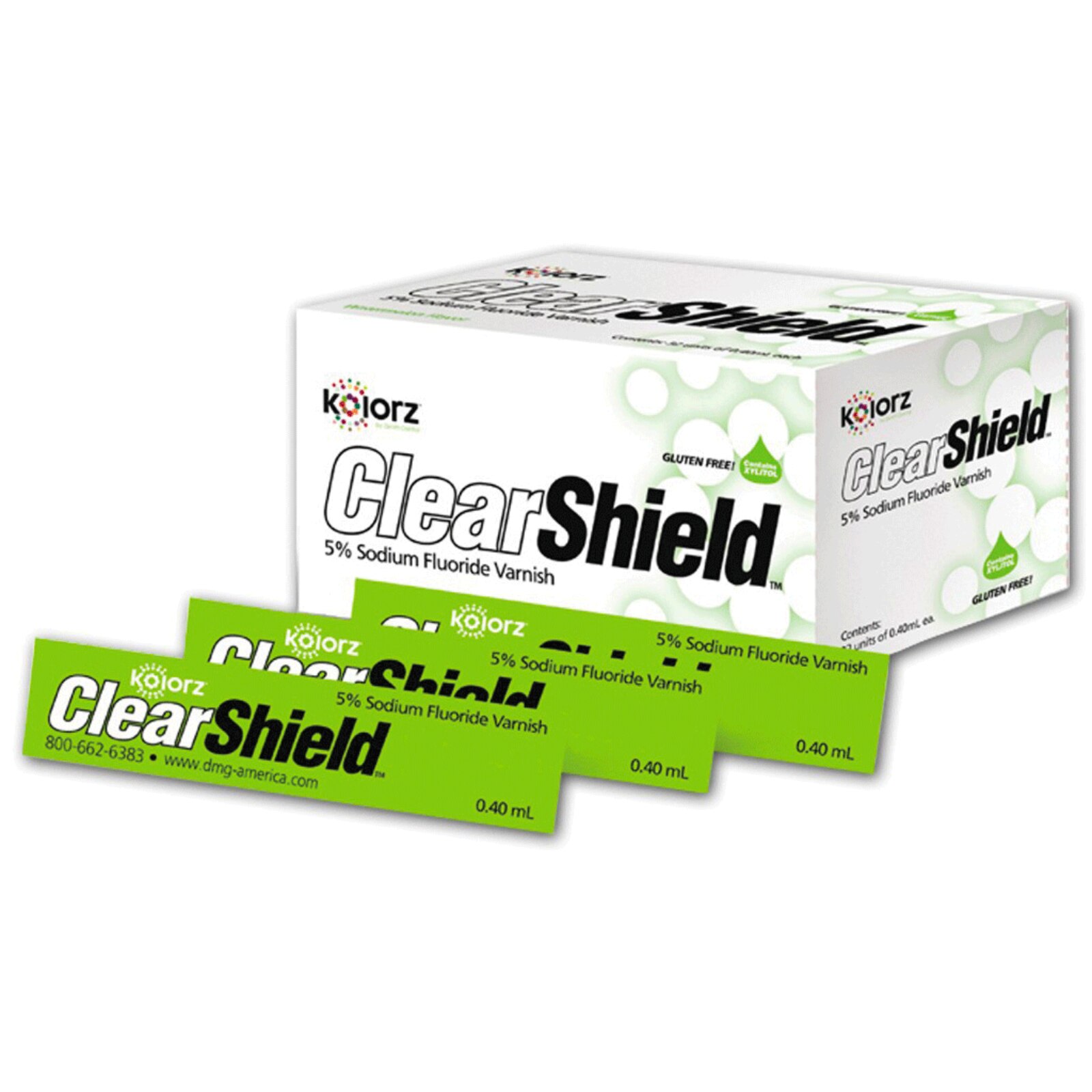 Kolorz ClearShield Fluoride Varnish, 5% NaF, Watermelon, 200/Pk, 799502 thumbnail 10