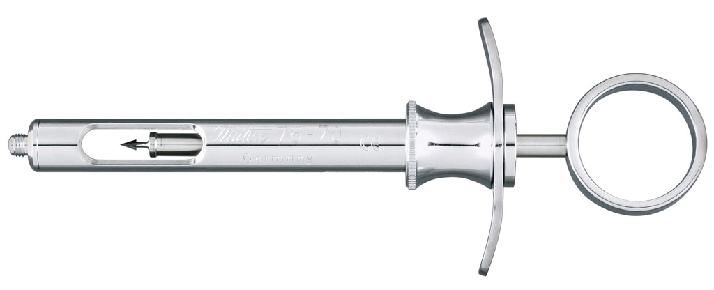 Aspirating Anesthetic Syringe, with Finger Rest, Type CW, 1.8 cc, 1/Pk, SYRCW product image