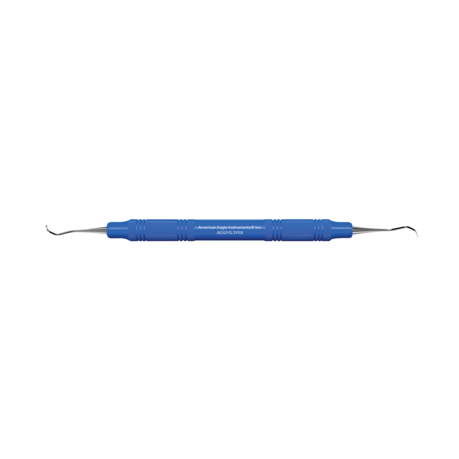 Sickle Scaler, # 2YS-3YS (# 34-35 Jacquette) Miniature Posterior, EagleLite, Resin, 3/8", Blue, 1/Pk, AES2YS-3YSX thumbnail 3