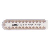EZ-ID Instrument Rings Large Beige 25/Pk