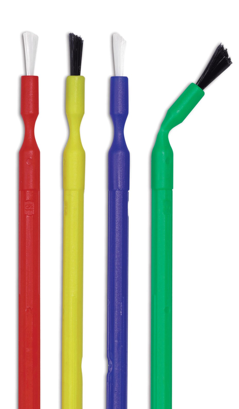 Benda Brush Single-Ended Applicators, Big Box, Regular, Green, 576/Box, 370504 thumbnail 6