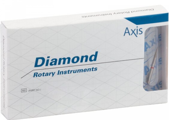 NTI Diamond Burs, FG, Round, # 801, 2.3 mm, Coarse, Green, 5/Pk, C801-023 thumbnail 5