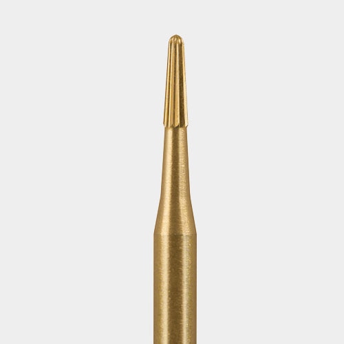 NeoBurr 12-Blade Trimming &amp; Finishing Carbide Single-Use Burs, FG, Bullet, OS2, 0.9 mm, 25/Pk, OS2 thumbnail 2