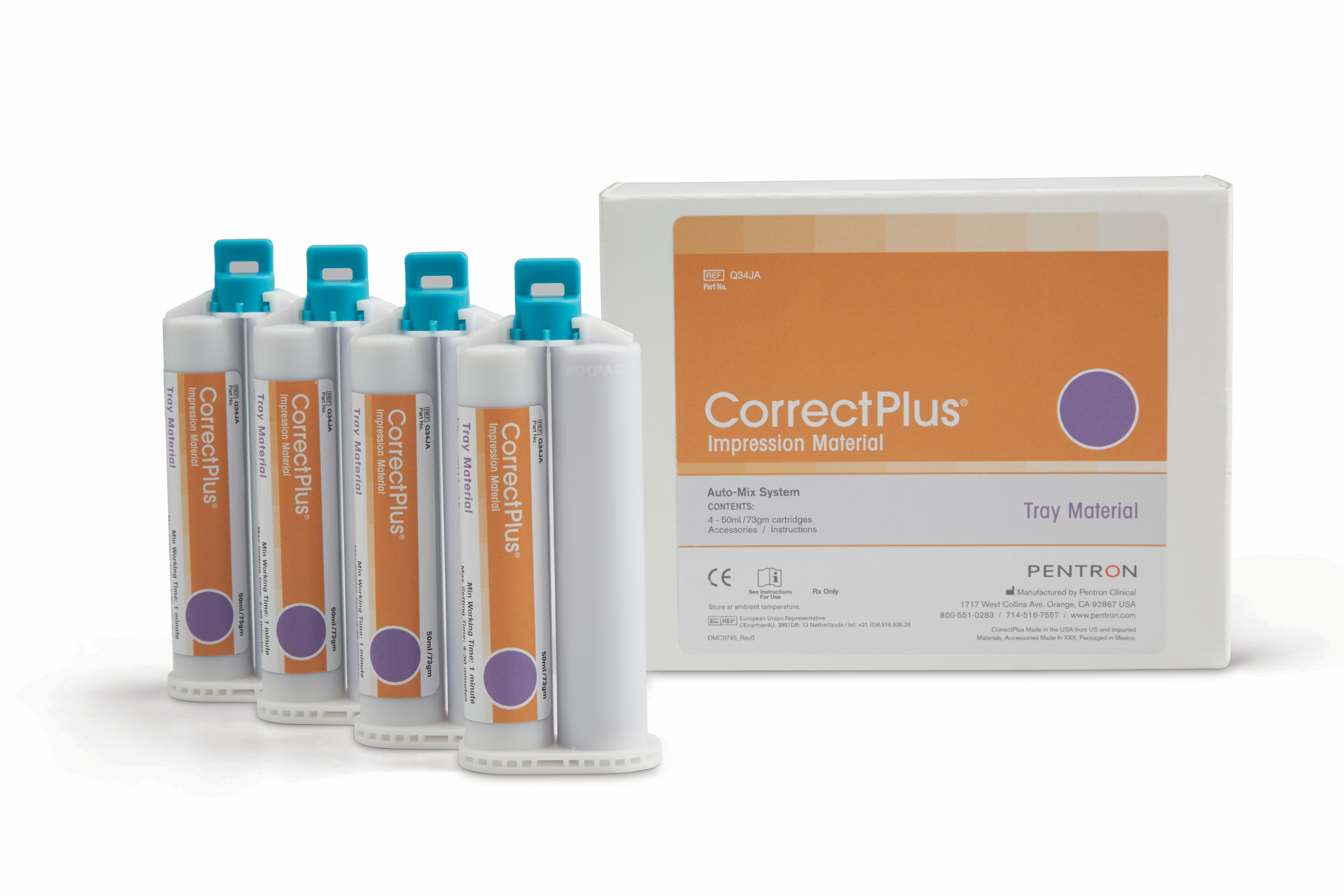 Correct Plus Impression Material Regular Set 230 mL Tray Berry Refill 32/Pk thumbnail 9