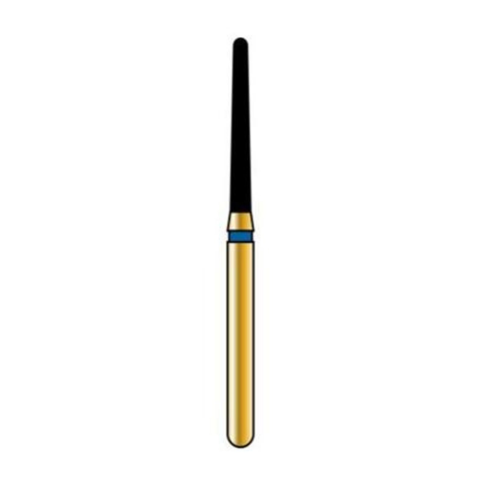 Alpen Multilayer Diamond Burs, FG, Round End Taper, # 850, 1.4 mm, Super Coarse, Black, 5/Pk, 60032199 product image