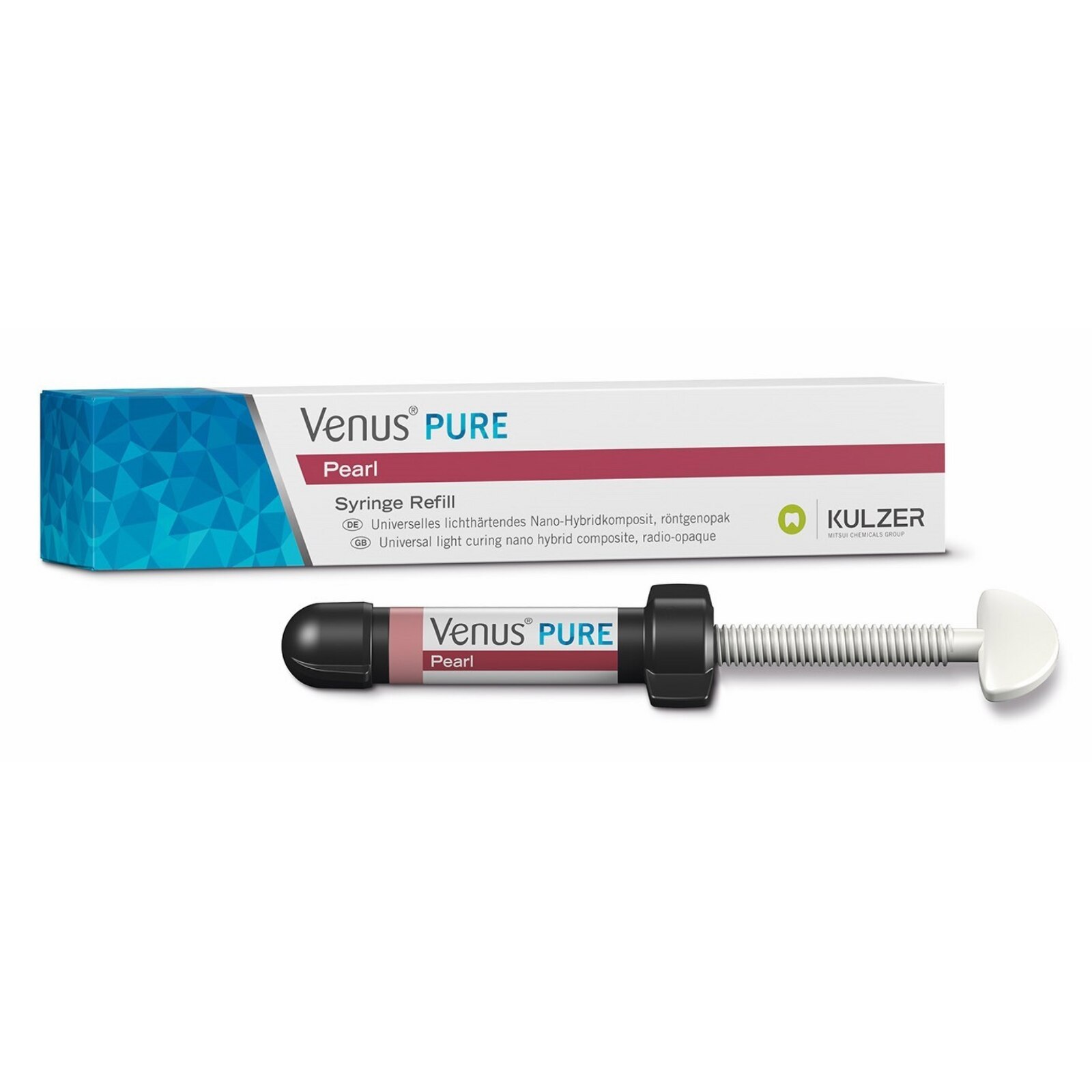 Venus Pearl Universal Composite Pure Dark Universal 3 Gm Refill Syringe thumbnail 6