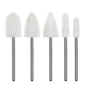 Acrylic Trimmers - White Shape 1 5/Bx